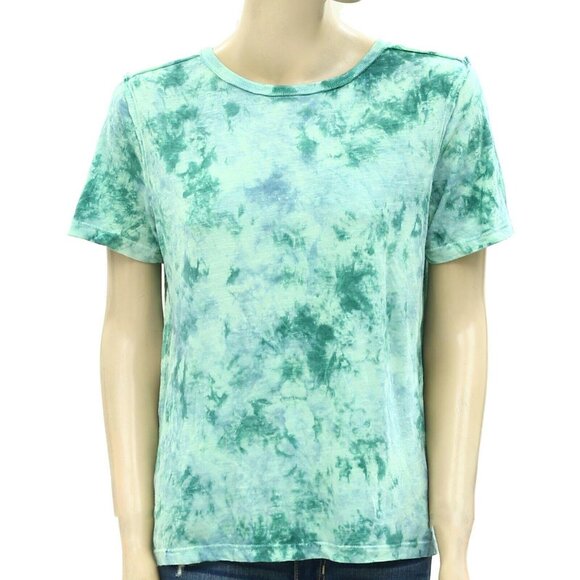 Free People We The Free Riptide Tee Blouse Top Tie & Dye Vintage S New 226891 - Picture 5 of 7